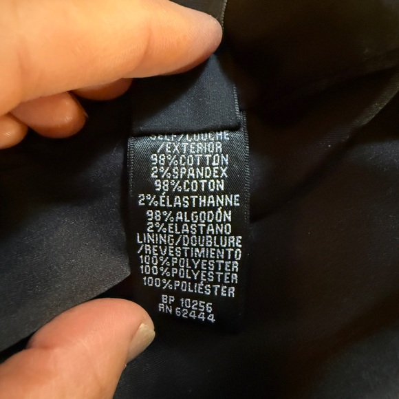 Artelier Nicole Miller Navy Faux Bomber/Moto Jacket (RARE) - Picture 9 of 9